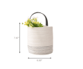 Cotton Basket, Cotton Rope Storage Basket, Organizer Baskets