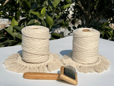 4mm triple | 3mm single | 100m | Eco-friendly Cotton| (Color: , size: )